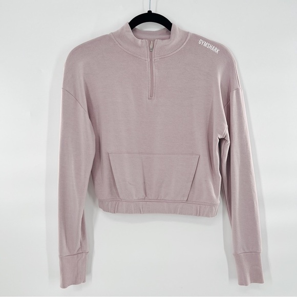 Gymshark cropped Half zip sweatshirt - Picture 1 of 4